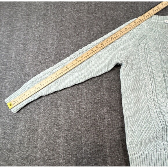 Lot of 2 Abercrombie Ribbed Sweater Womens M & Gap Cable Knit Sweater Womens M - Picture 10 of 14